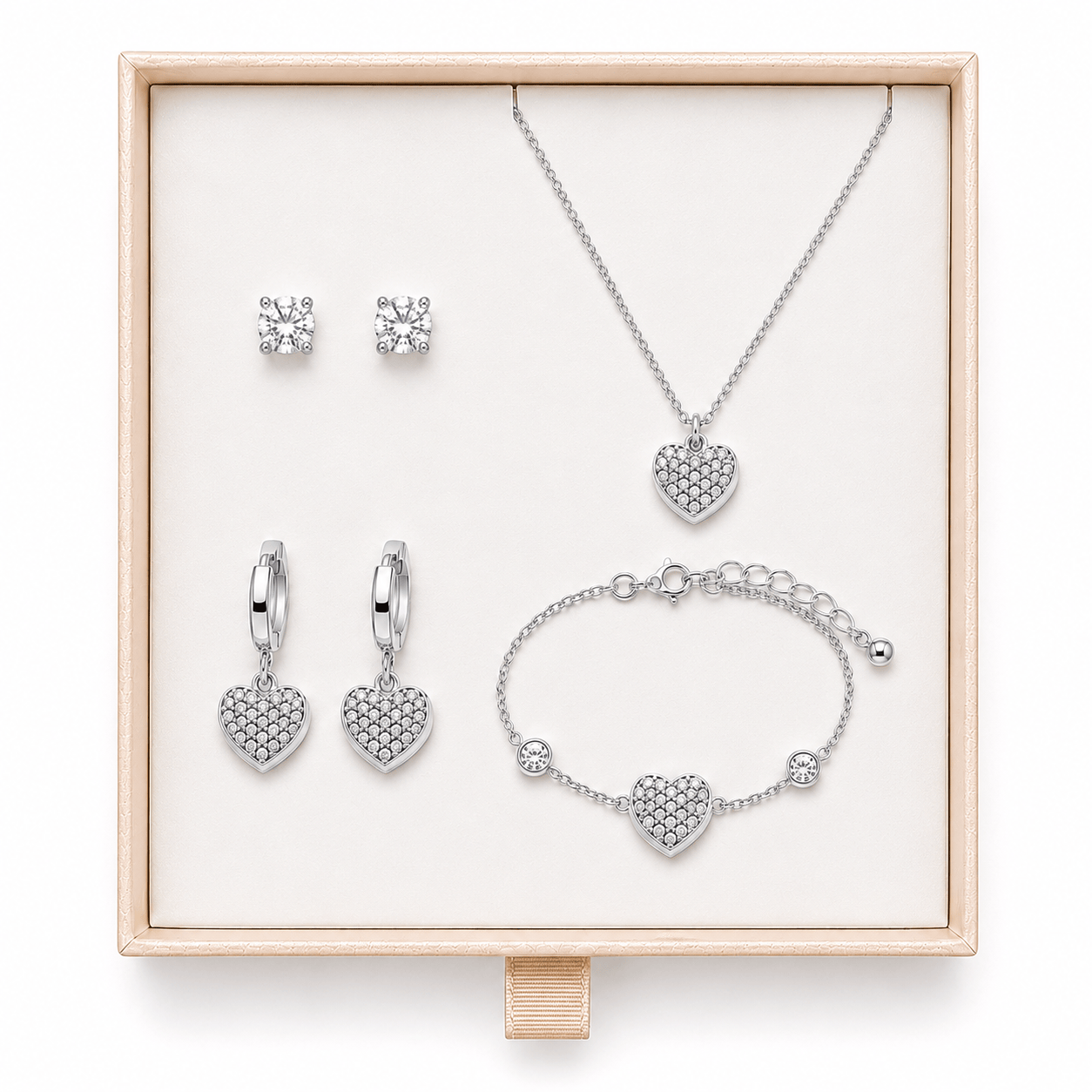 by JoAnn Adventskalender Silber Schmuck Adventskalender