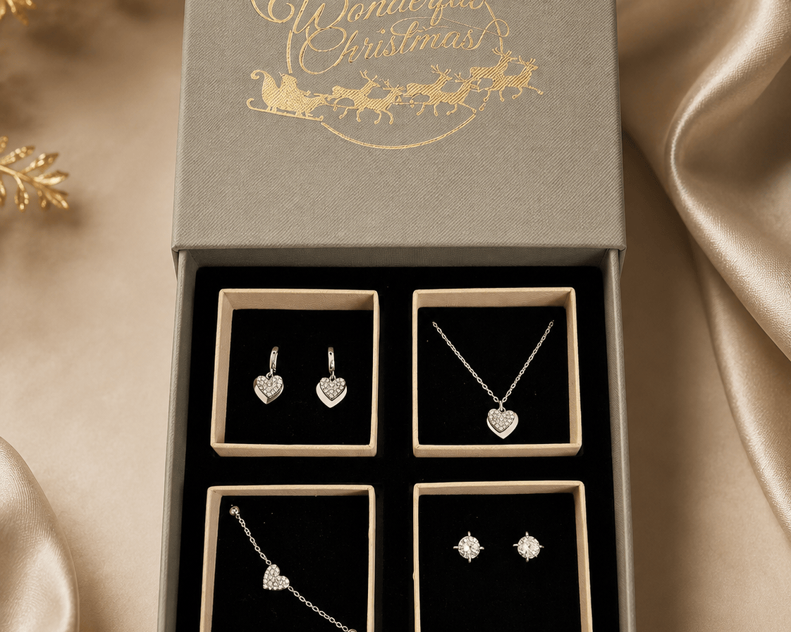 by JoAnn Adventskalender Silber Schmuck Adventskalender