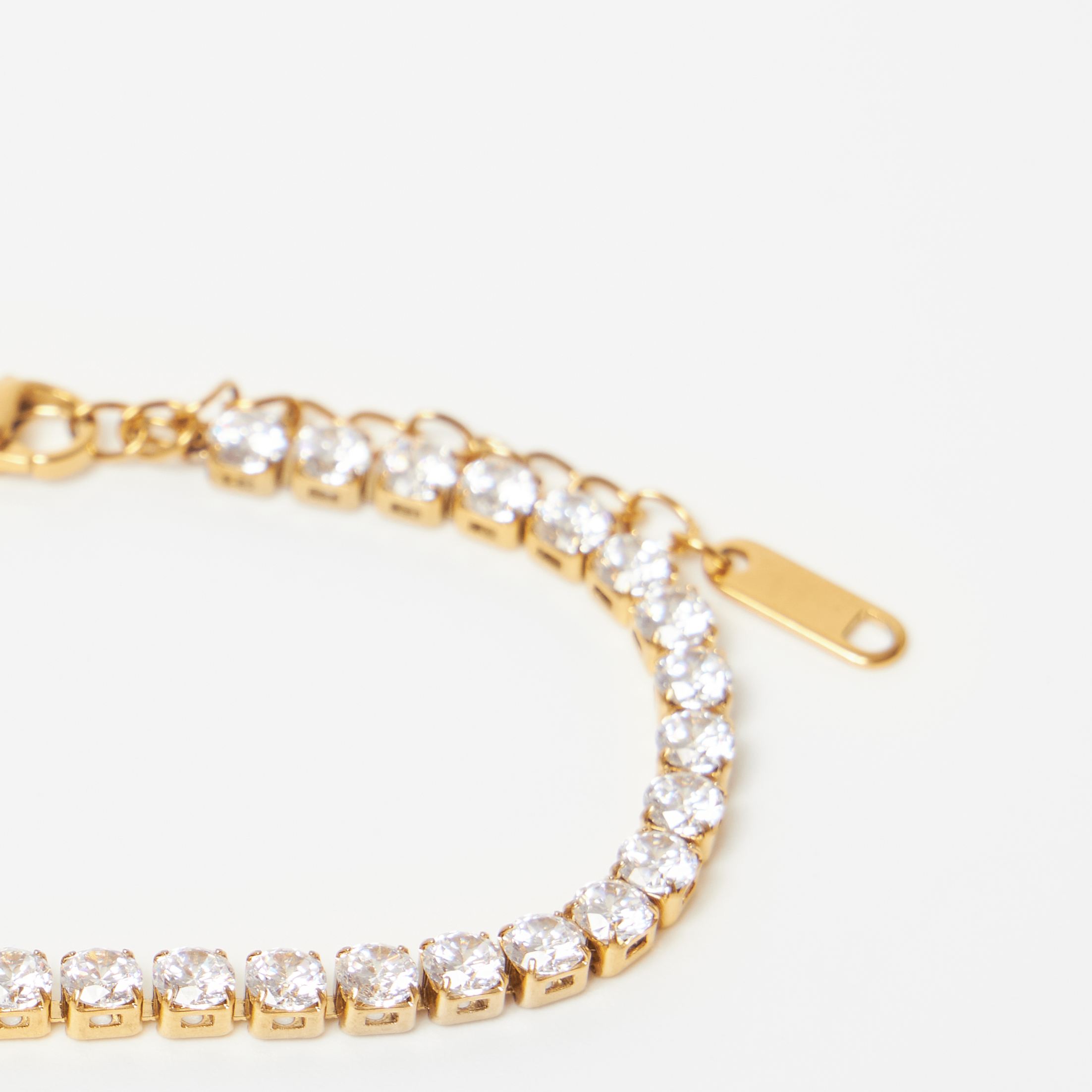 by JoAnn Armband Armband mit Strasssteinen in Gold oder Silber
