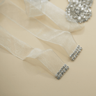 by JoAnn Brautgürtel Brautgürtel mit breitem Strass in silberfarben