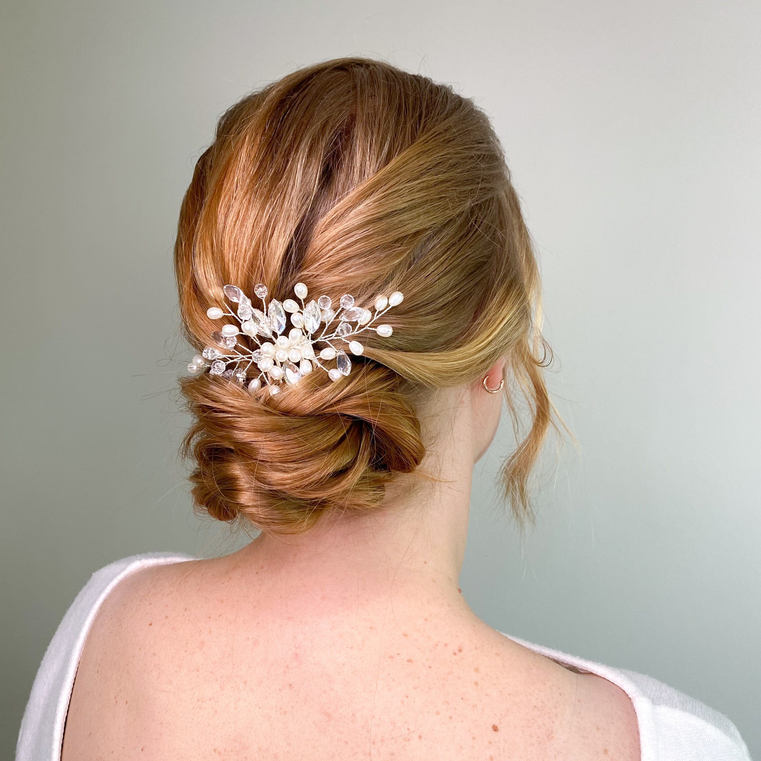 by JoAnn Haarschmuck Haarkamm mit Schmucksteinen