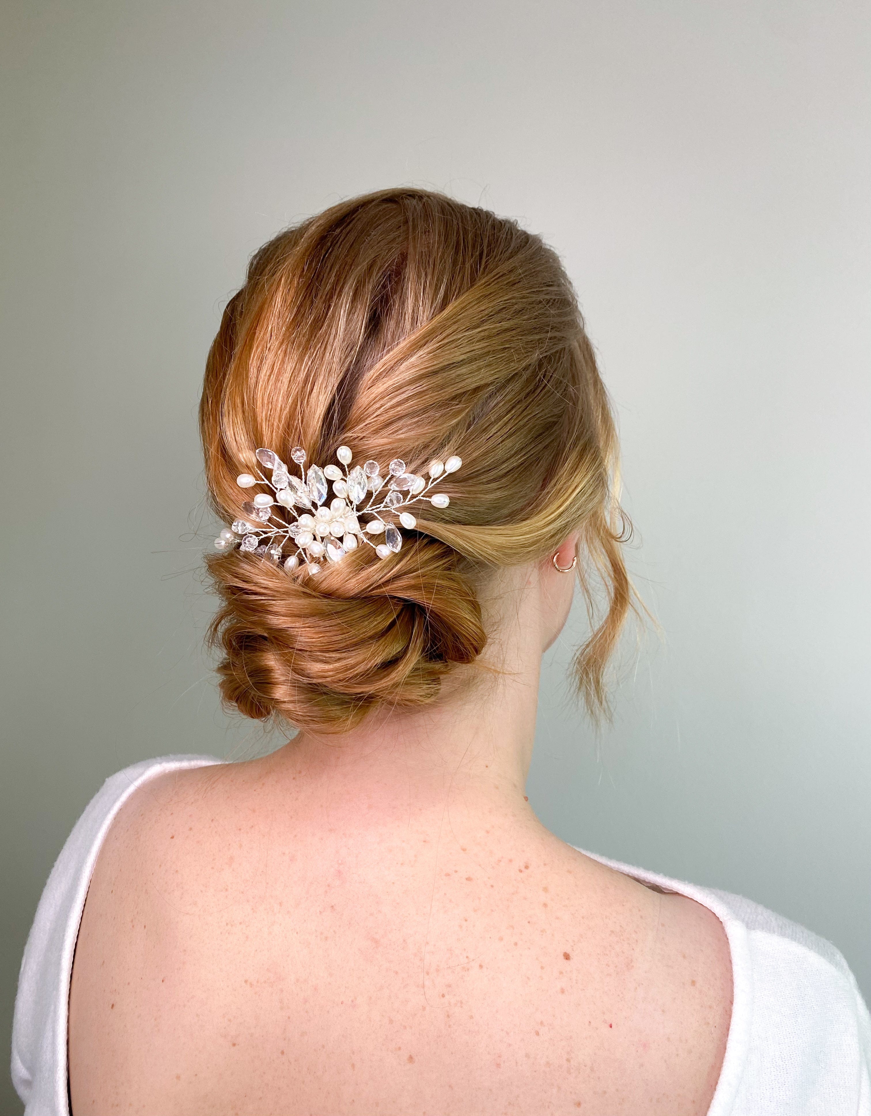 by JoAnn Haarschmuck Haarkamm mit Schmucksteinen