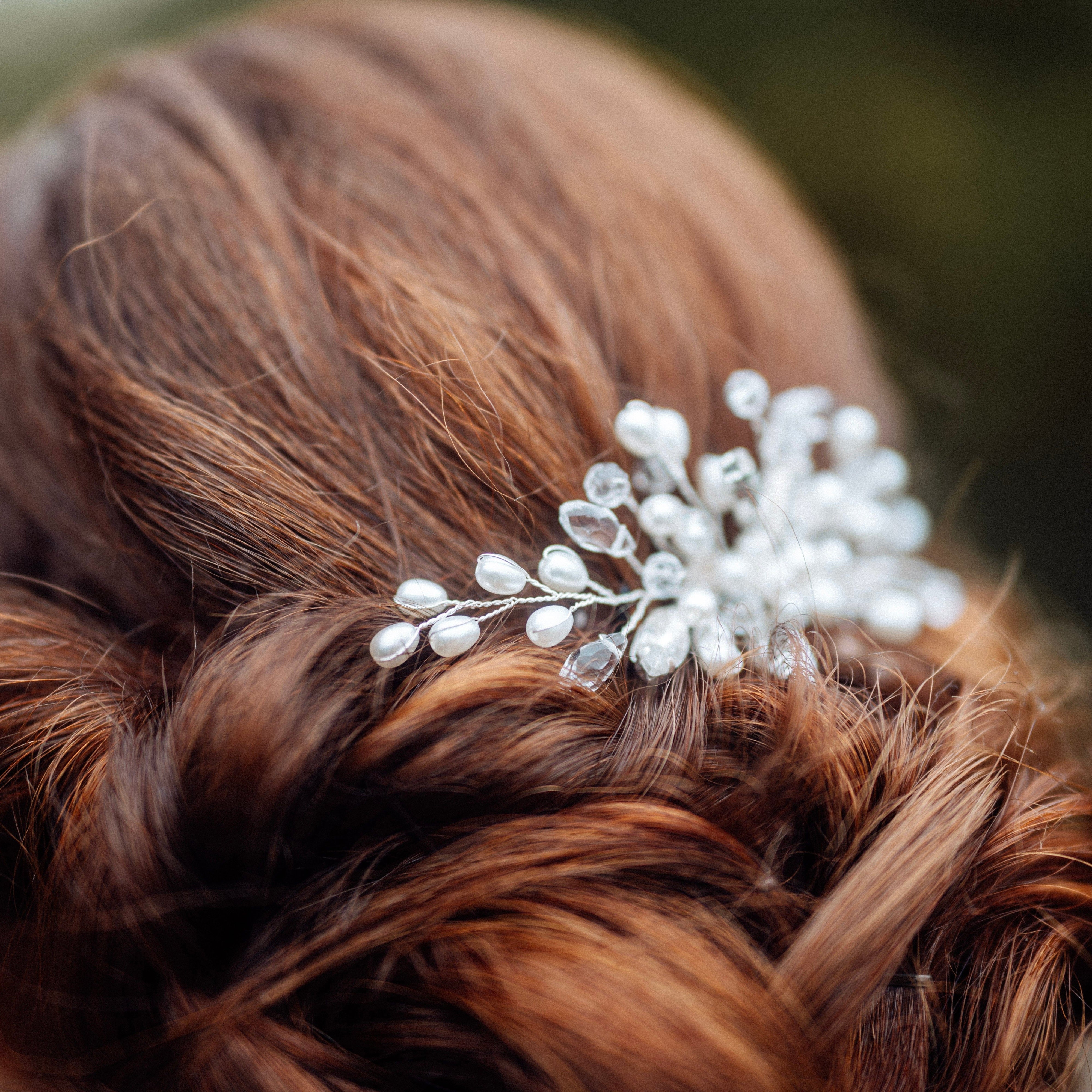 by JoAnn Haarschmuck Haarkamm mit Schmucksteinen