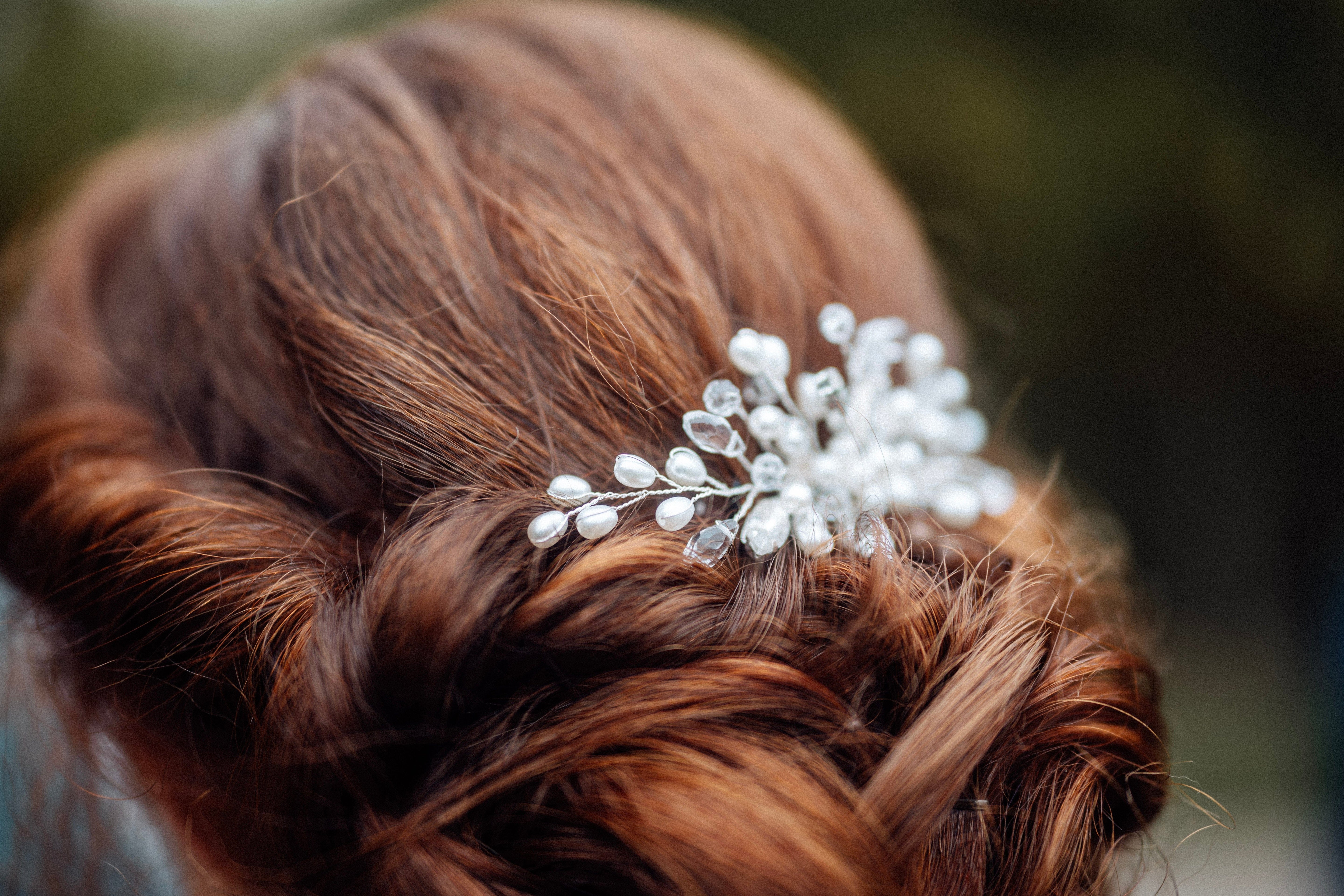 by JoAnn Haarschmuck Haarkamm mit Schmucksteinen