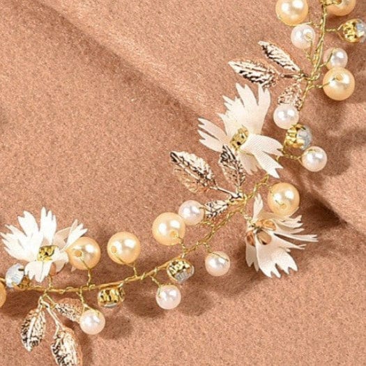 by JoAnn Haarschmuck Haarkranz mit Boho Blüten