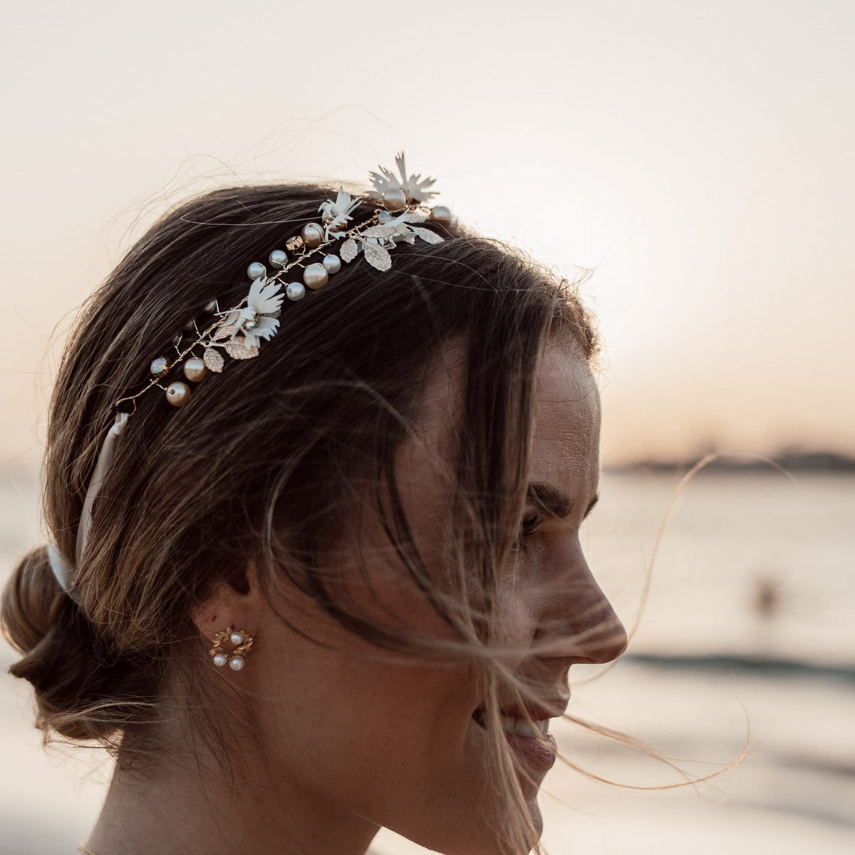 by JoAnn Haarschmuck Haarkranz mit Boho Blüten