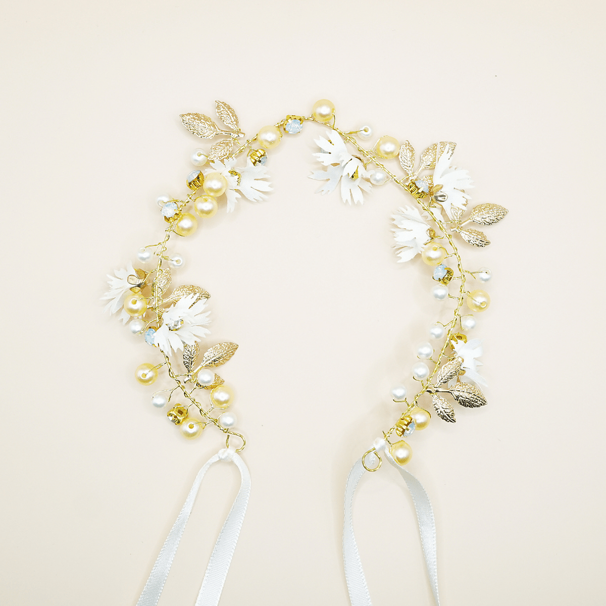 by JoAnn Haarschmuck Haarkranz mit Boho Blüten