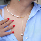 by JoAnn Halsketten Halskette mit verstellbarer Perle