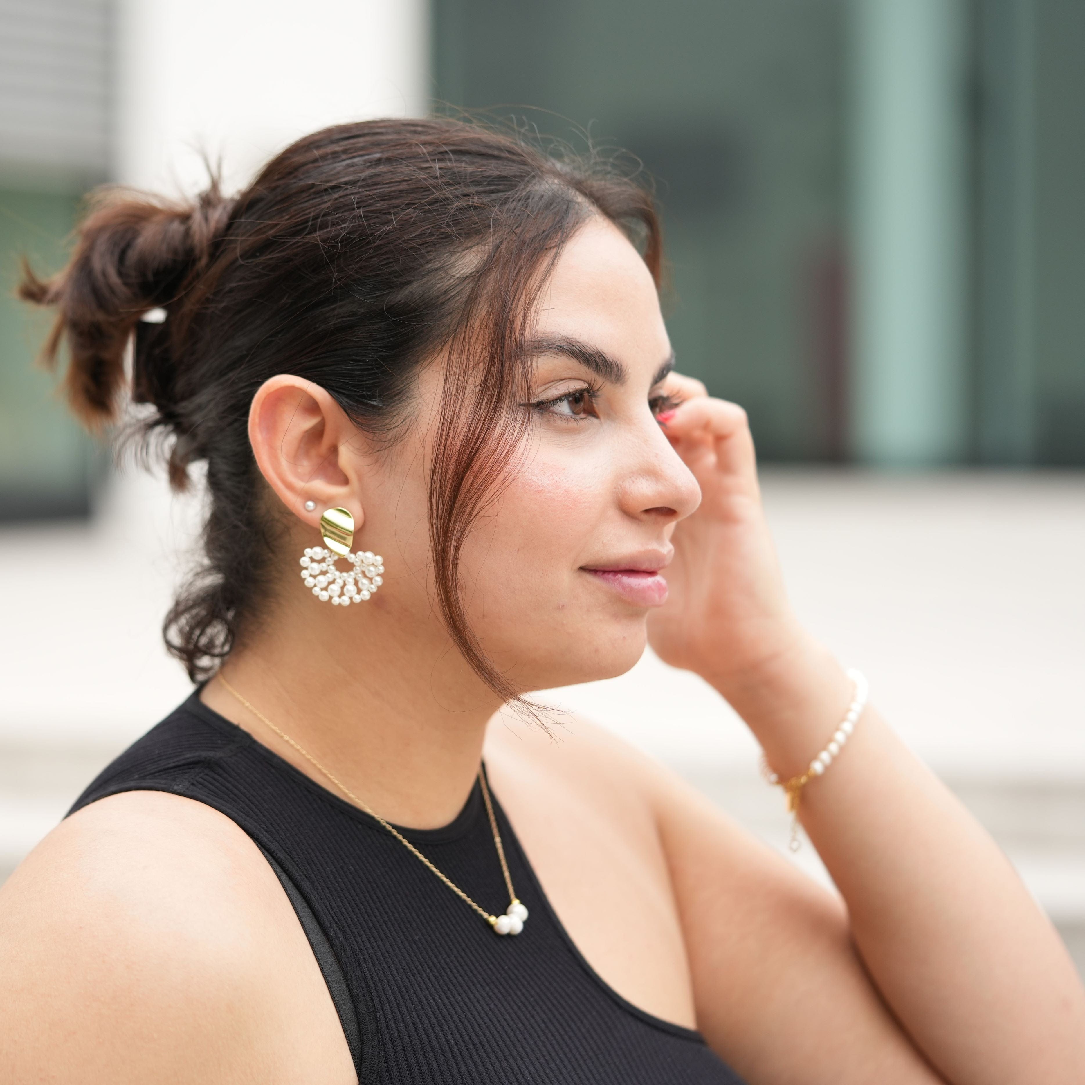 by JoAnn Ohrringe Ohrringe in Muschelform