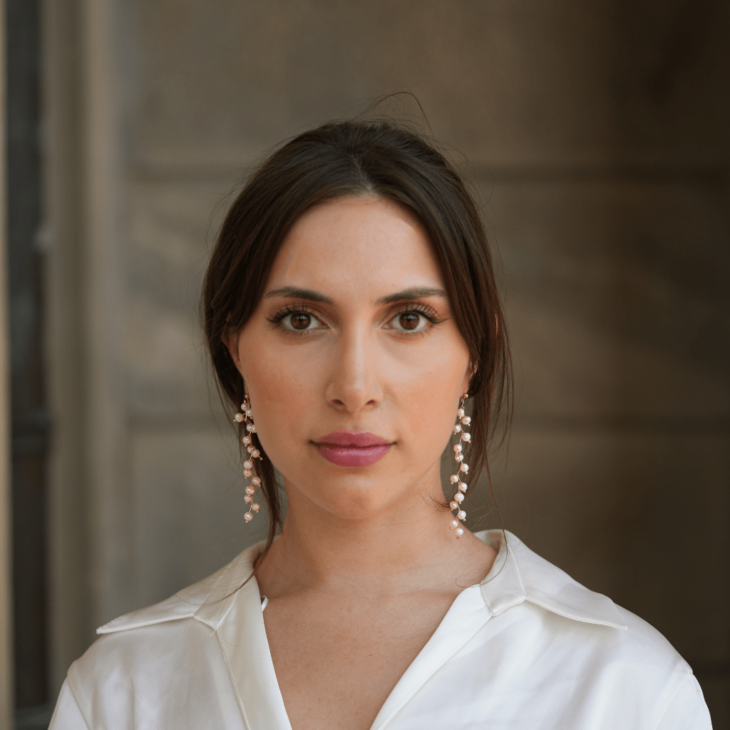 by JoAnn Ohrringe Ohrringe lang mit natürlichen Perlen in Rosa oder Lila/Rosa