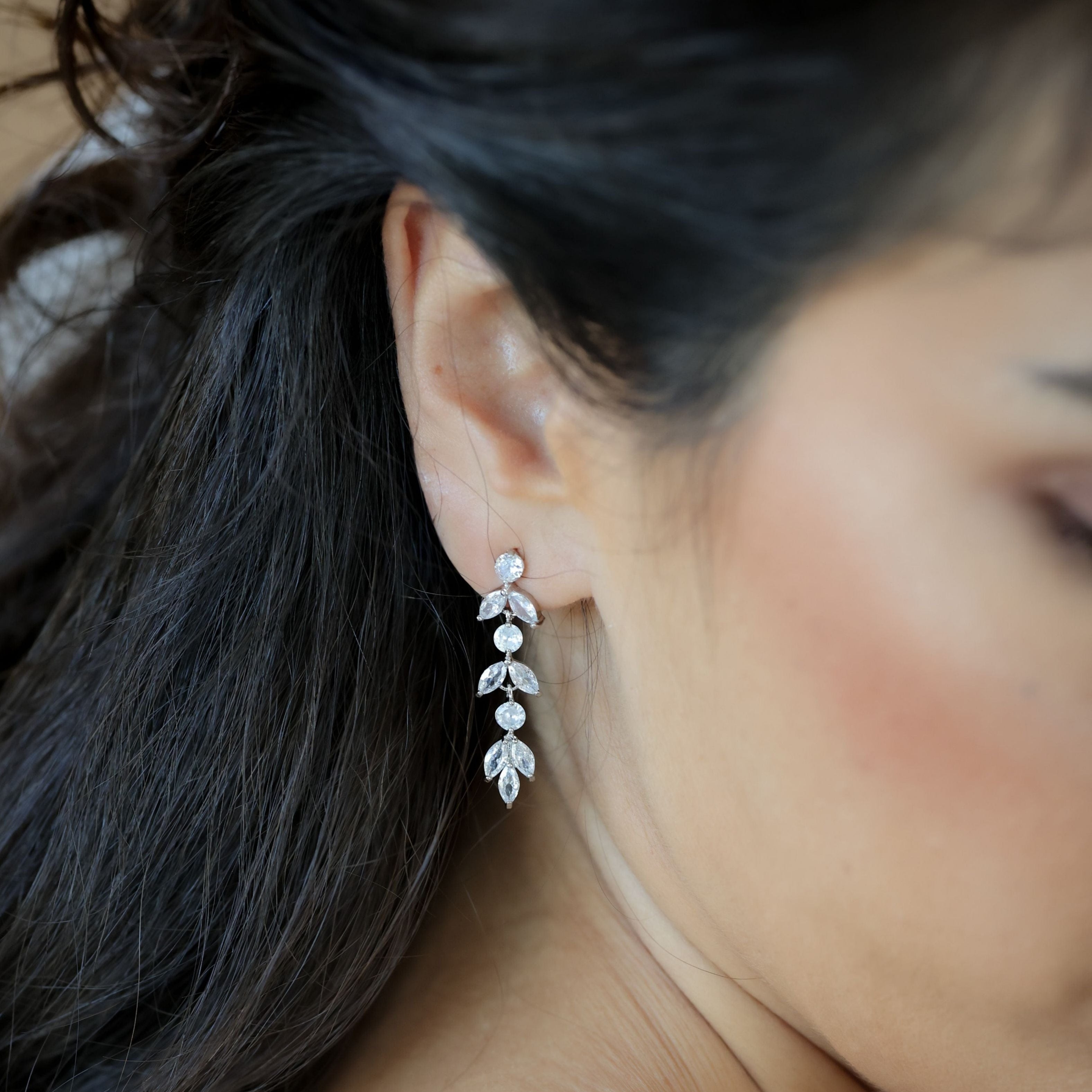 by JoAnn Ohrringe Ohrringe mit länglichen Zirkonia