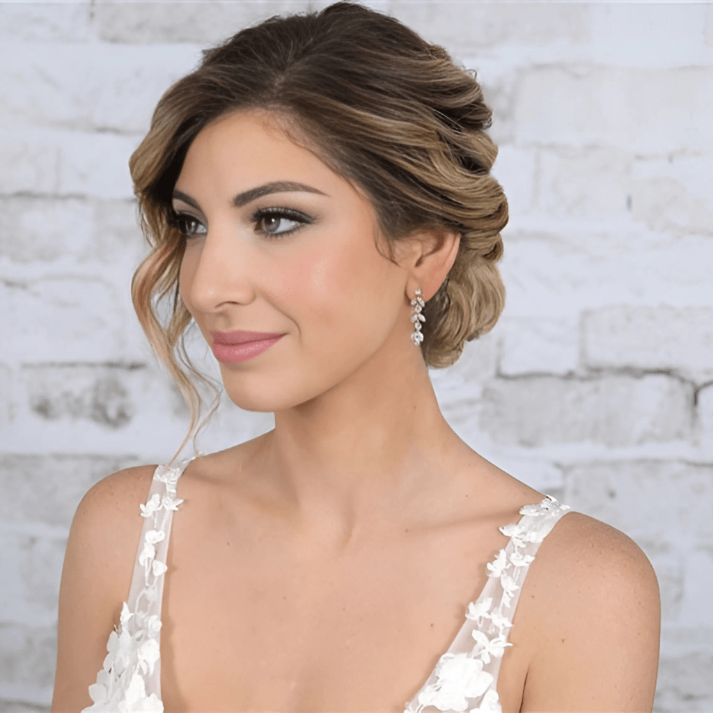 by JoAnn Ohrringe Ohrringe mit länglichen Zirkonia in Gold oder Silber