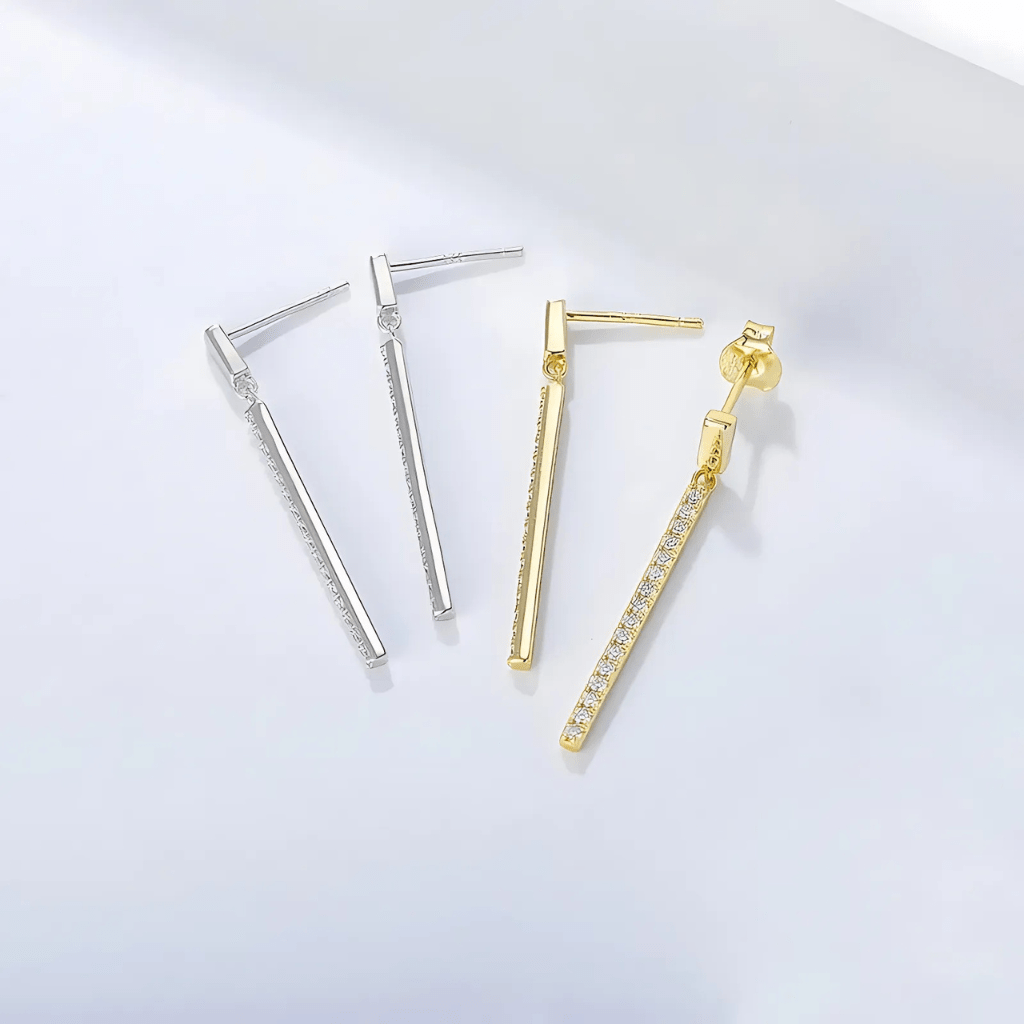 by JoAnn Ohrringe Ohrringe mit Zirkonia in Gold oder Silber