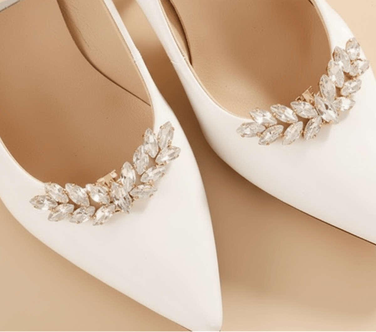 by JoAnn Schuhclip Schuhclip Olive Branch – Elegantes Blätterdesign für strahlende Auftritte