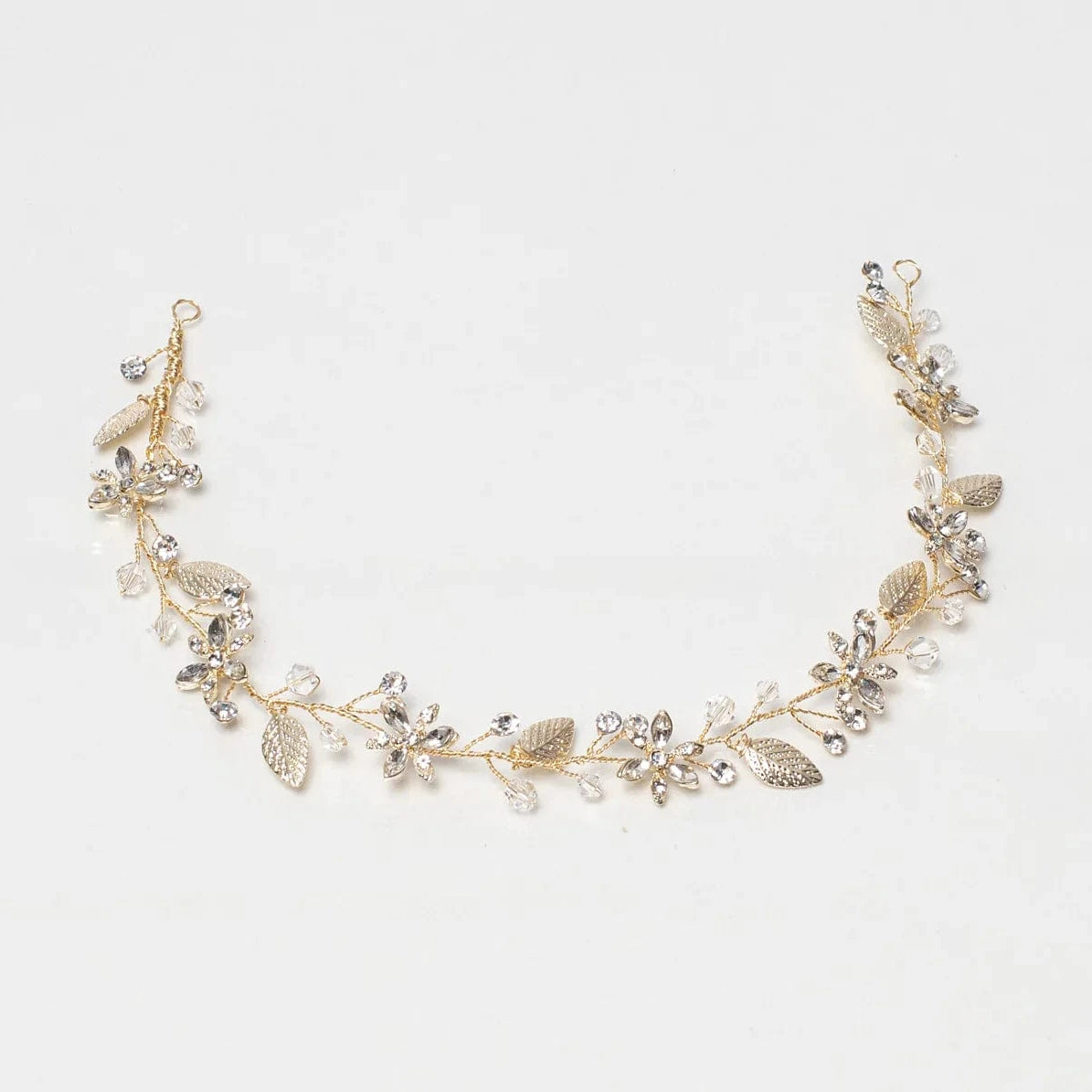 Eisenhardt Company Haarband mit zarten Boho Details im Metallic Look