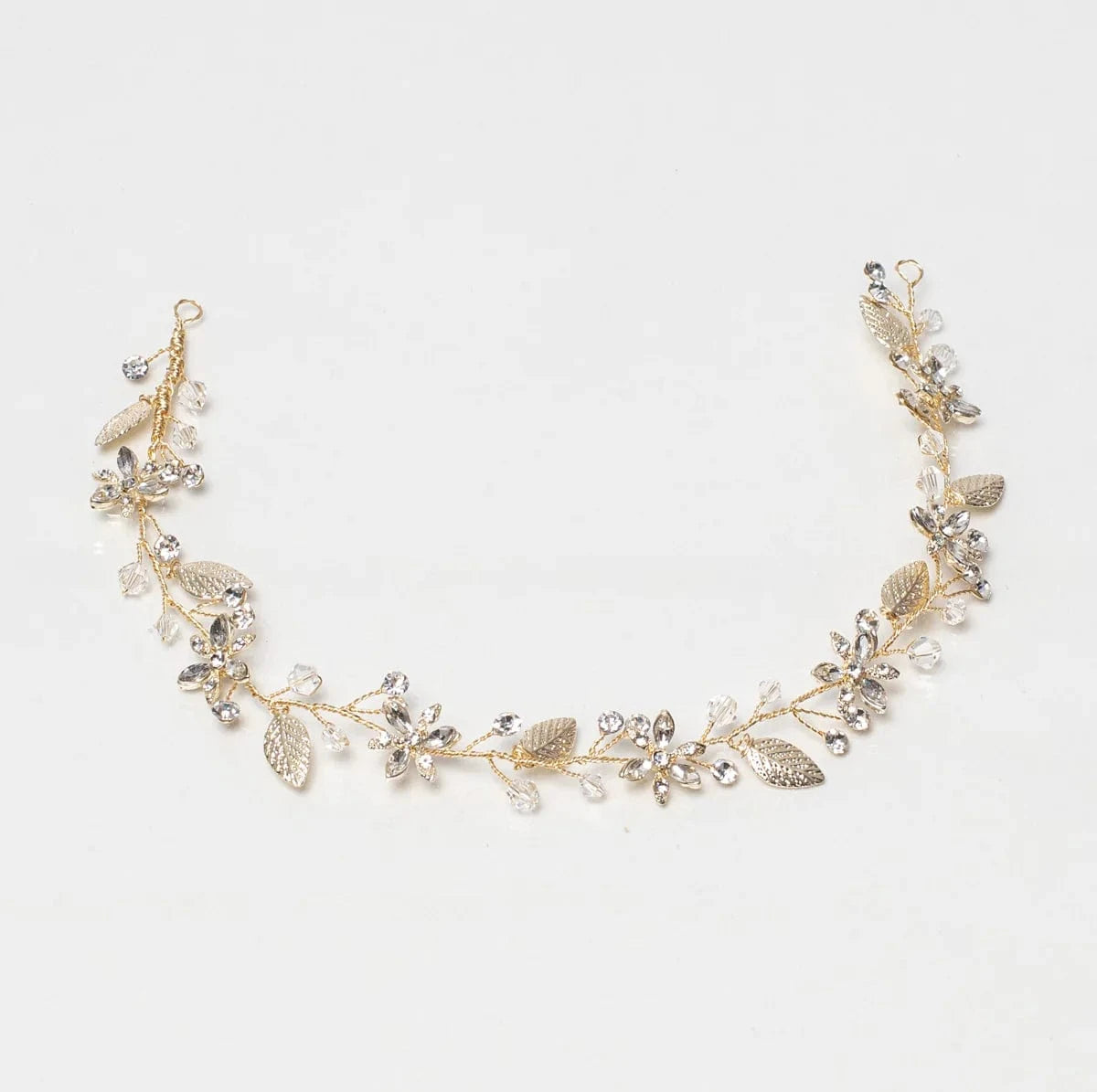 Eisenhardt Company Haarband mit zarten Boho Details im Metallic Look