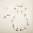 Eisenhardt Company Schmuckset Schmuckset mit floralen Elementen