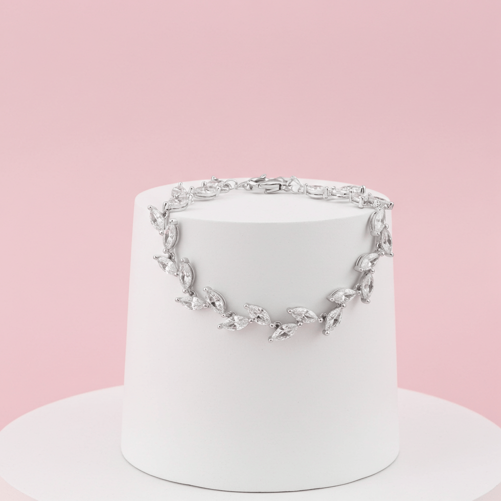 Emilia Rae Jewellery Armband Armband ANNA Kristall Gold oder Silber