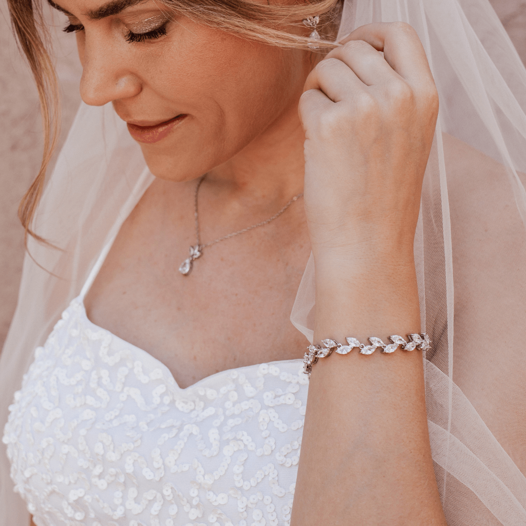 Emilia Rae Jewellery Armband Armband ANNA Kristall Gold oder Silber