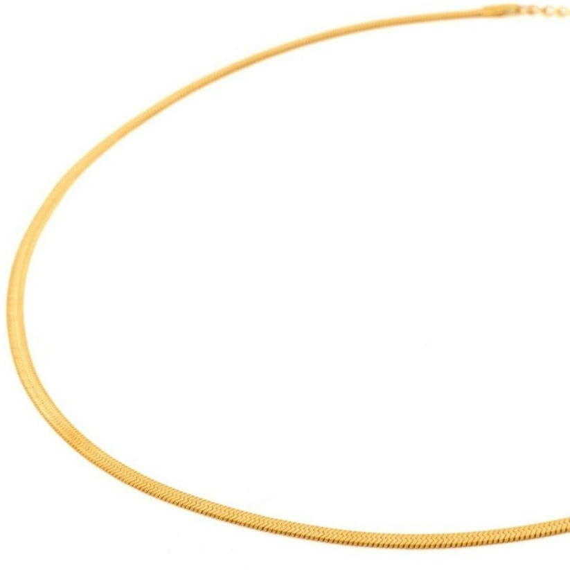 Nalí Halsketten Halskette mit flachen Gliedern