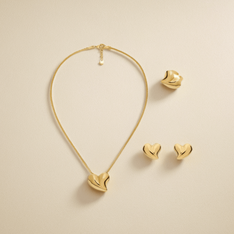 Nalí Schmuckset Herzschmuck Set