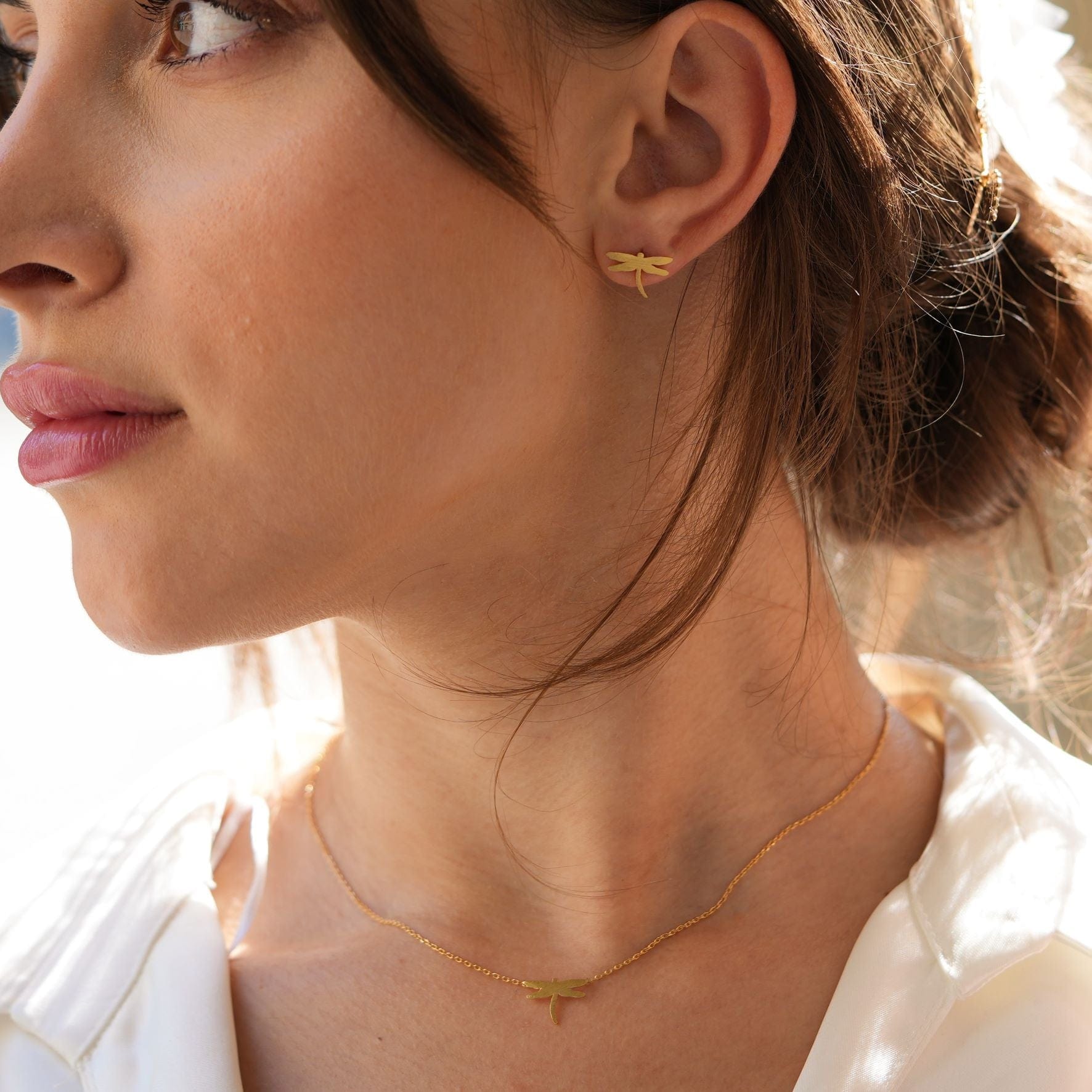 Bijoux 7bis Halsketten Halskette Libelle