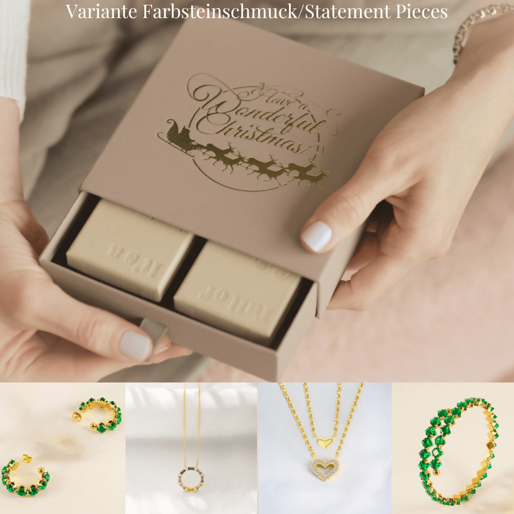 by JoAnn Adventskalender Farbsteinschmuck & Statement Pieces Adventskalender
