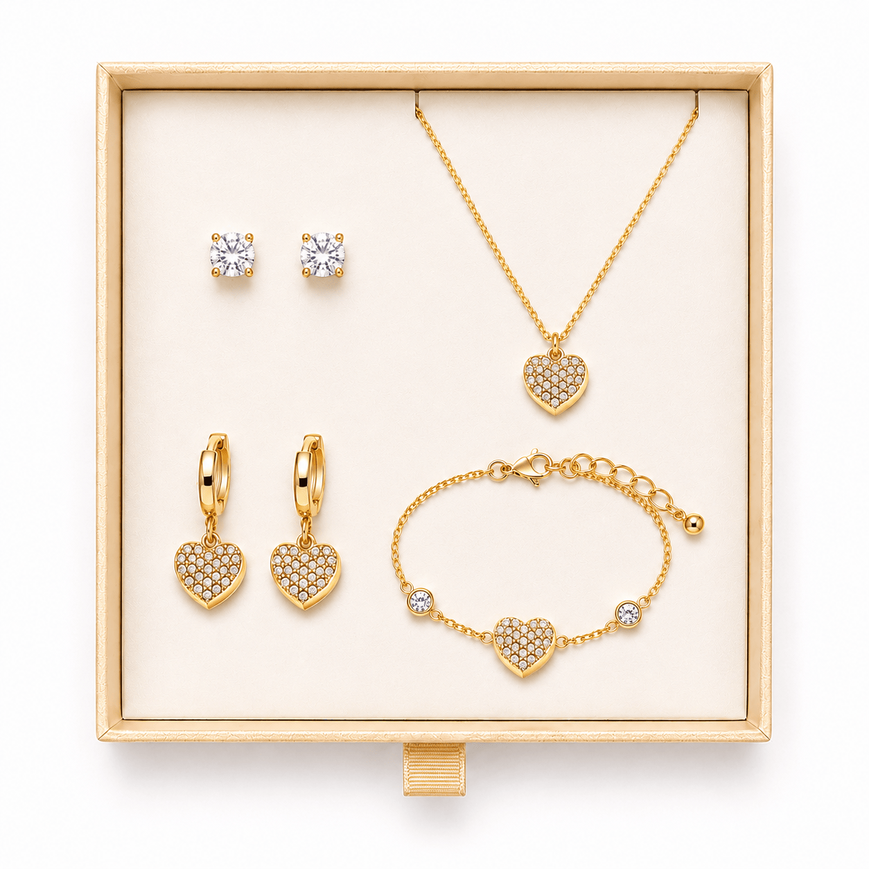 by JoAnn Adventskalender Gold Schmuck Adventskalender