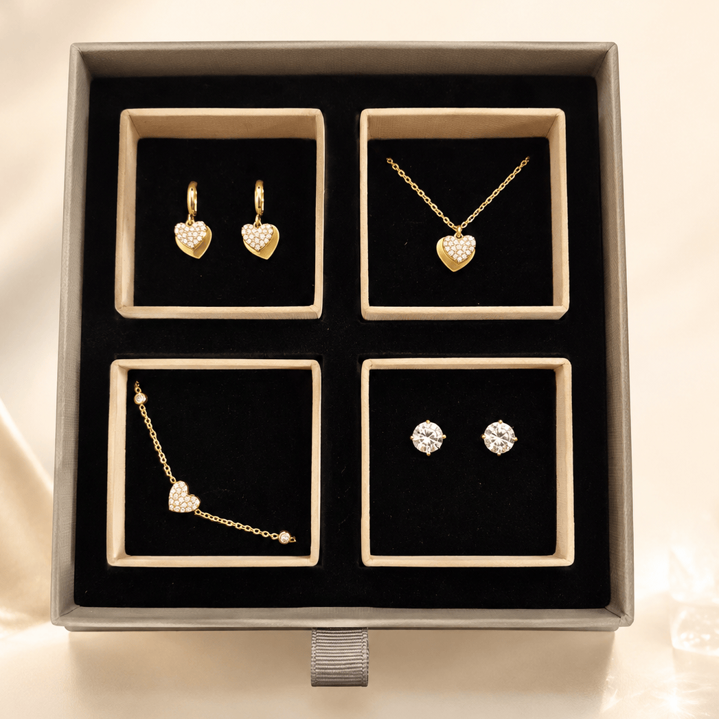 by JoAnn Adventskalender Gold Schmuck Adventskalender