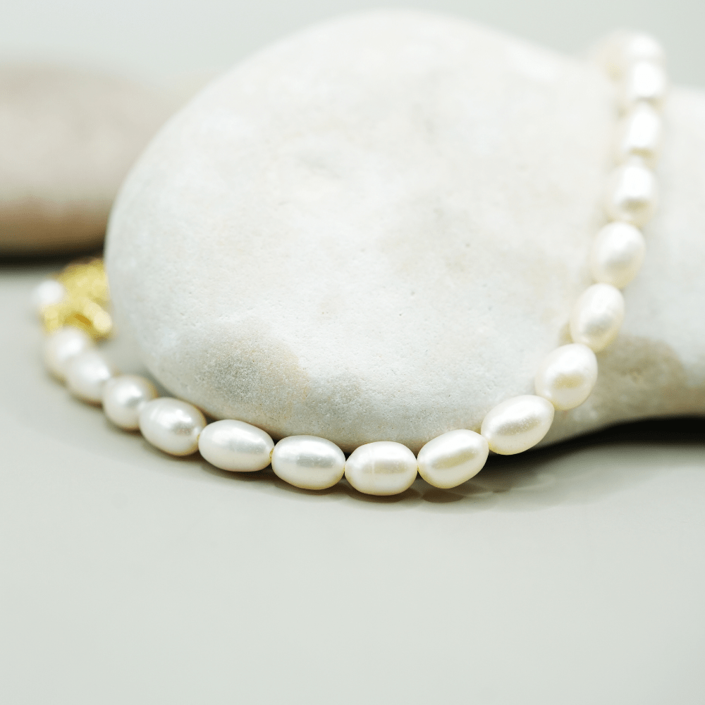 by JoAnn Halsketten Halskette mit verstellbarer Perle