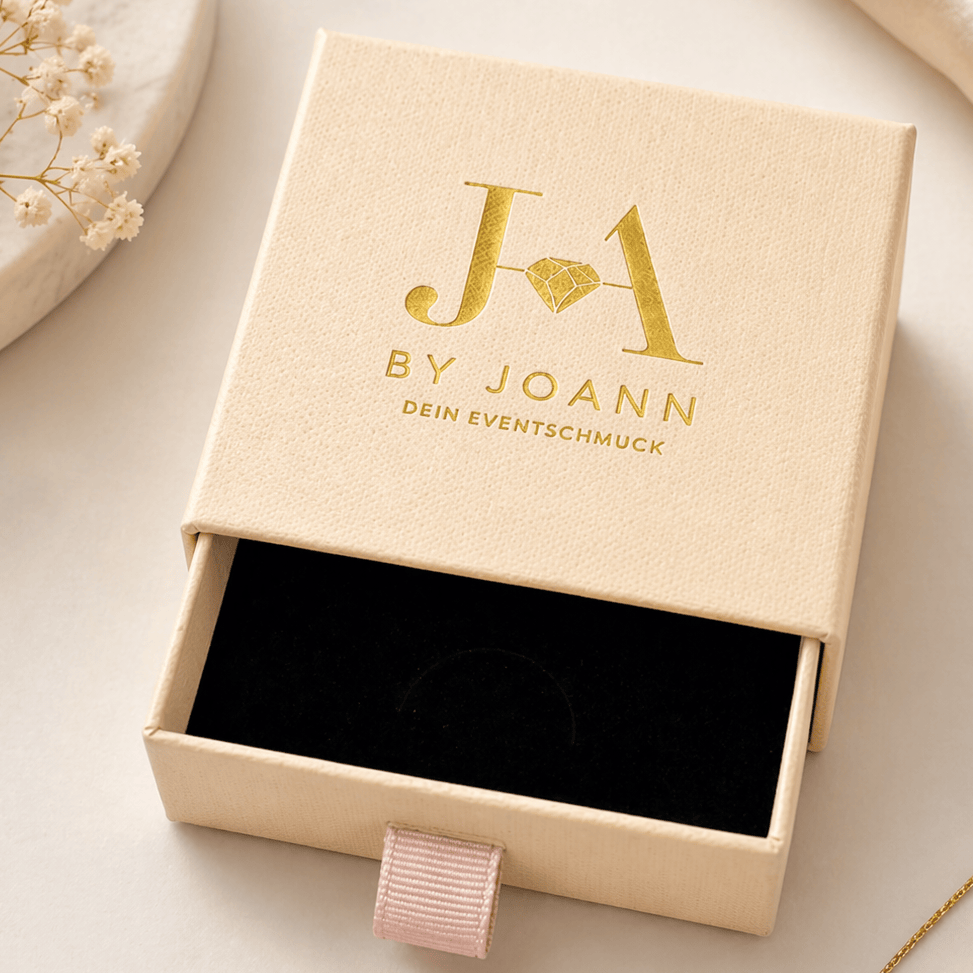 by JoAnn Ohrringe Ohrhänger mit natürlicher Perle oder Jadestein