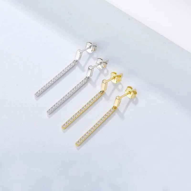 by JoAnn Ohrringe Ohrringe mit Zirkonia in Gold oder Silber