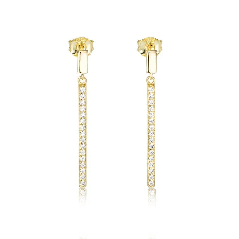 by JoAnn Ohrringe Ohrringe mit Zirkonia in Gold oder Silber