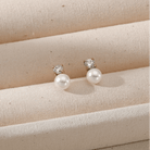 by JoAnn Ohrringe Ohrringe Perlen und Zirkonia in Silber und Gold