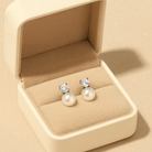 by JoAnn Ohrringe Perlen und Zirkonia in Silber und Gold