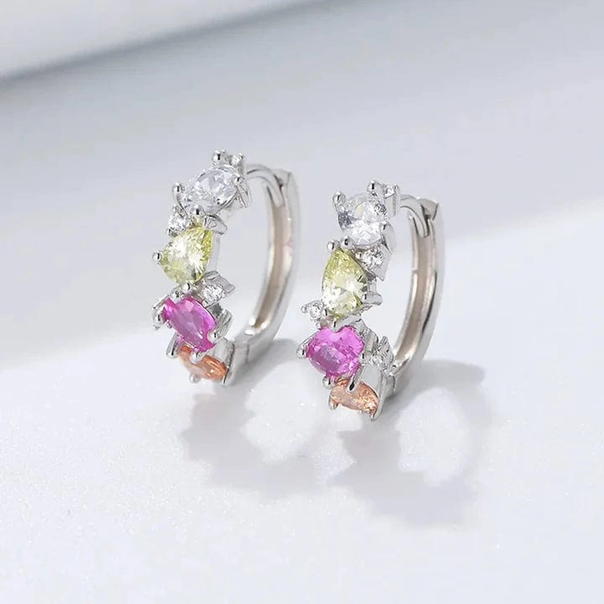 by JoAnn Schmuckset Schmuckset aus bunten Zirkonia
