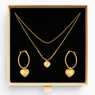 by JoAnn Schmuckset Schmuckset mit goldenem Herzanhänger