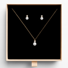 by JoAnn Schmuckset Schmuckset Perlen und Zirkonia in Silber und Gold