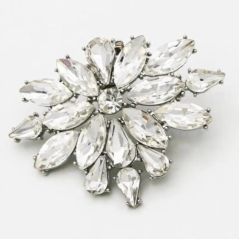 by JoAnn Schuhclip Schuhclips Kristall „Snowflake" – Funkelnder Glamour für jeden Schuh