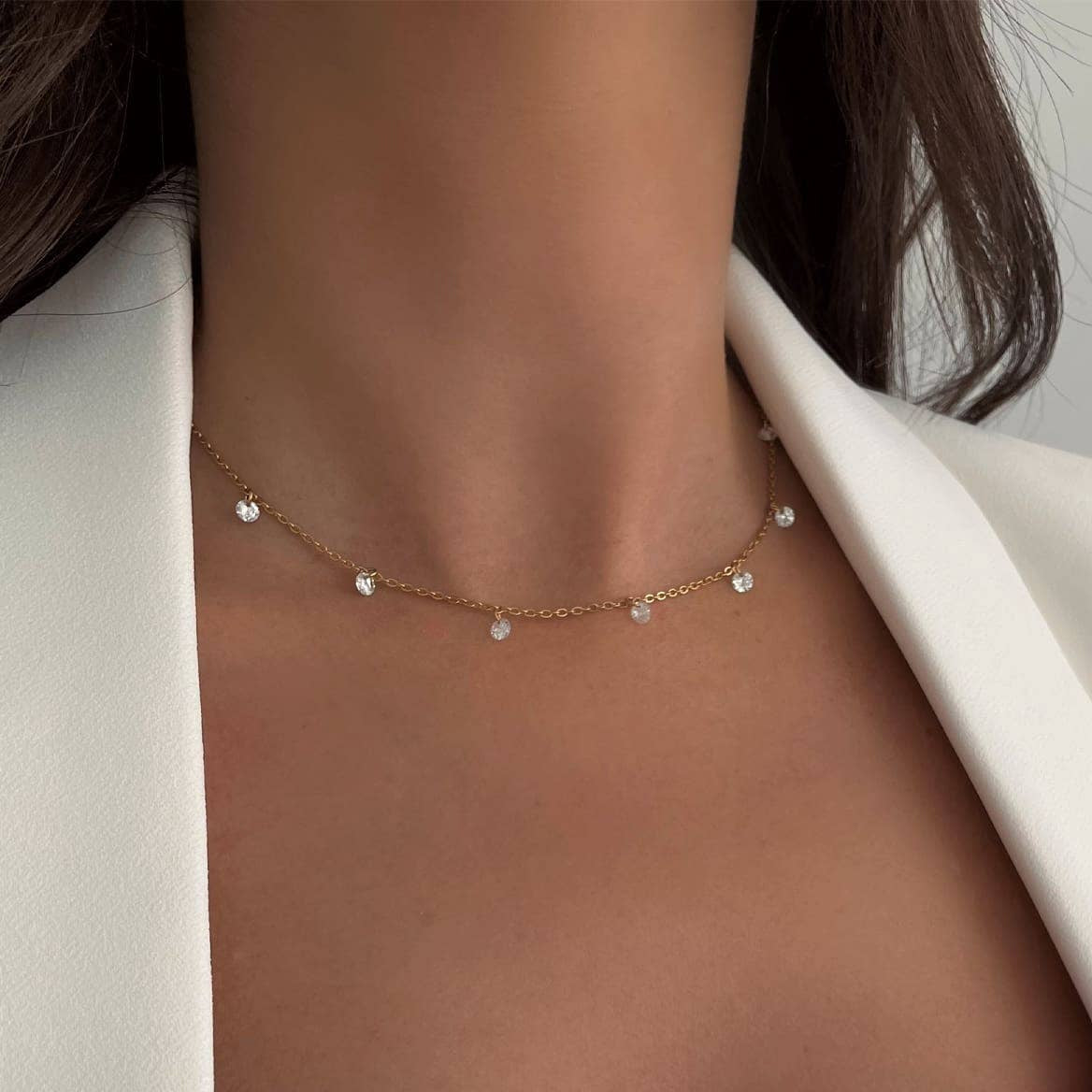 Schmuckgroßhandel Gold Lynda | 18K vergoldete Kette